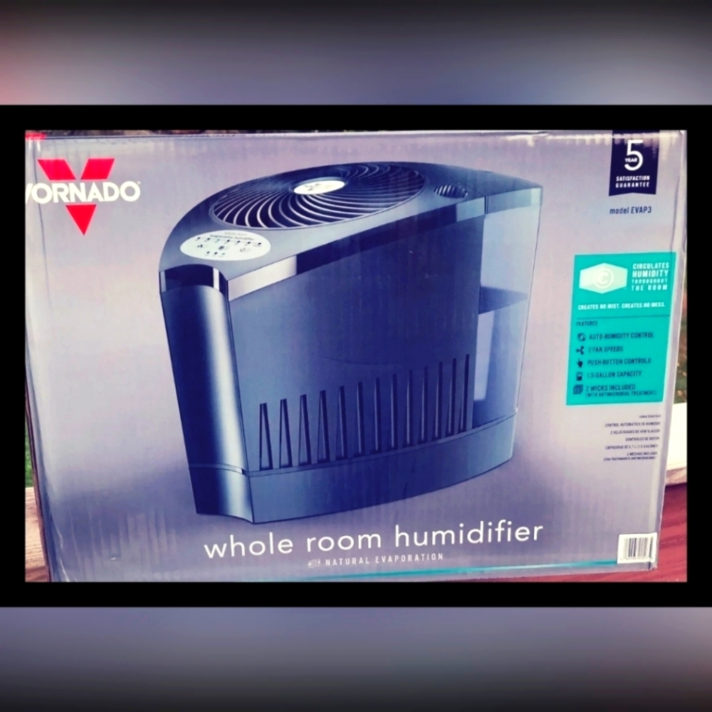 SALE $$ VORNADO Evap3 Evaporative Humidifier NEW *reduced $ shipping